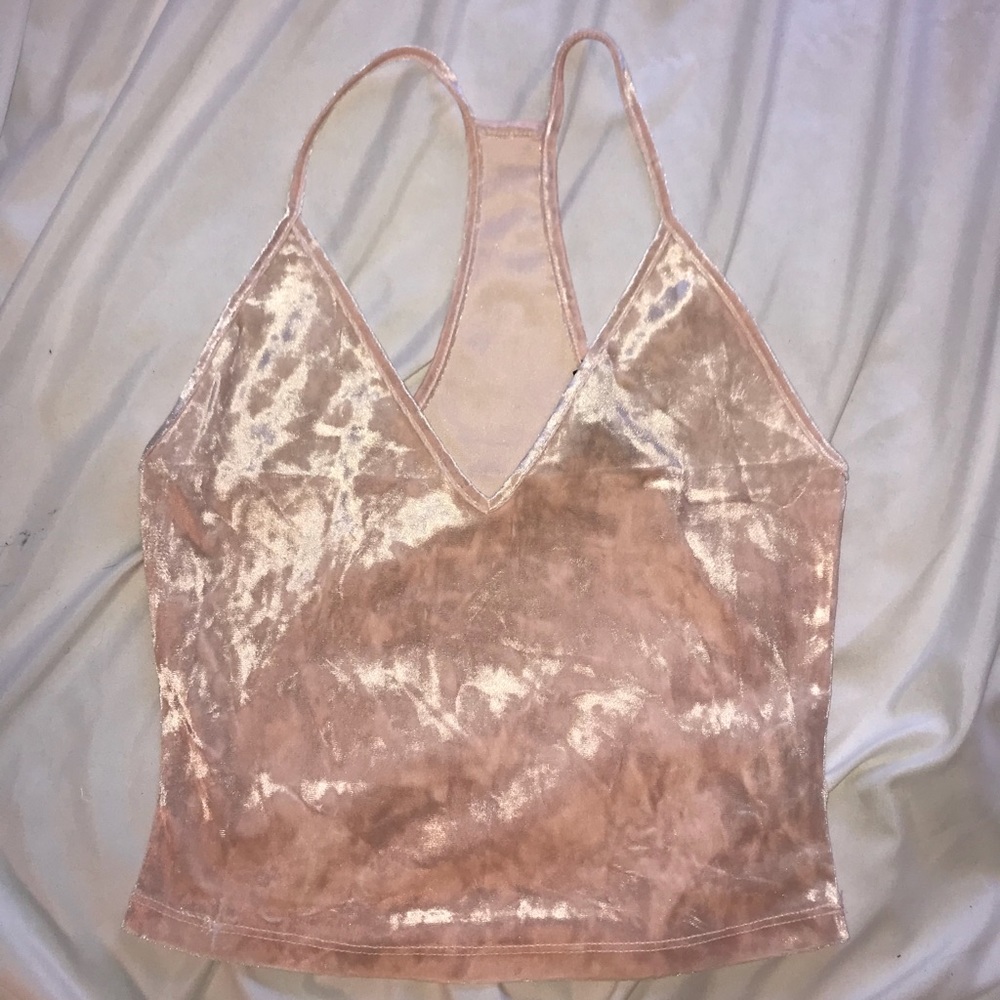Forever 21 velvet tank top